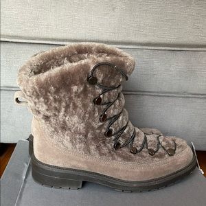 Aquatalia Shearling Boots